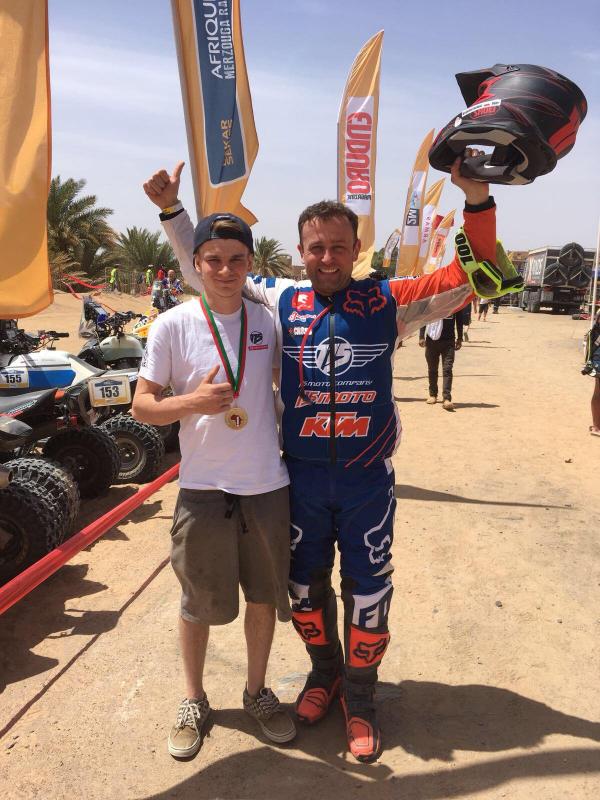 Merzouga Rally 2018 meta Rafal Chryc Krzysztof jarmuz